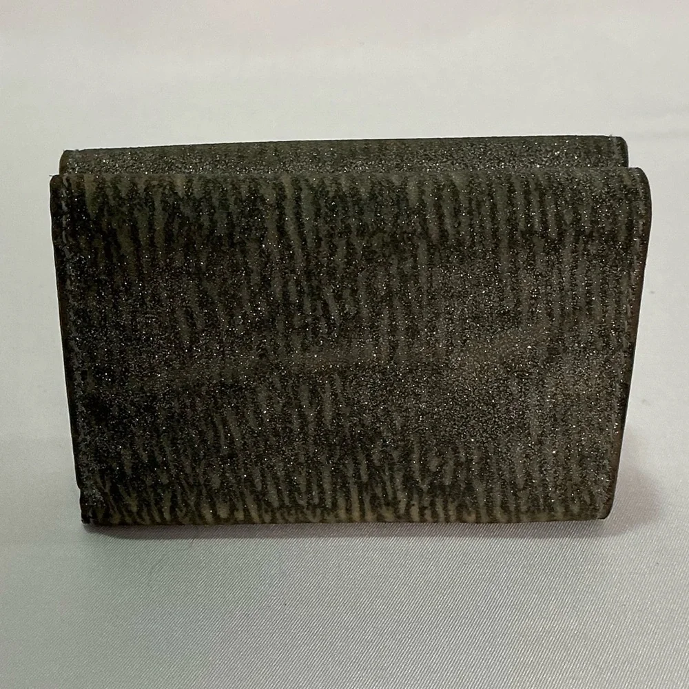 Balenciaga Silver glitter Paper Mini Wallet - Picture 6 of 16
